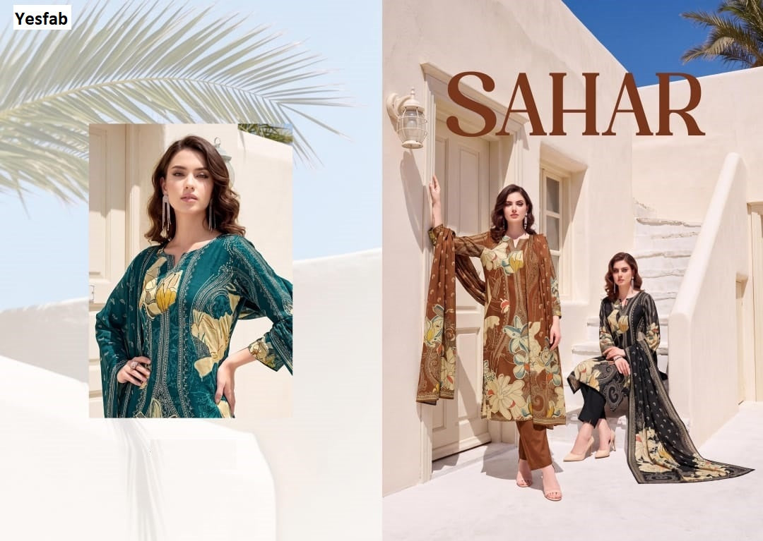 Sahar Yesfab Pashmina Suits Wholesaler Gujarat