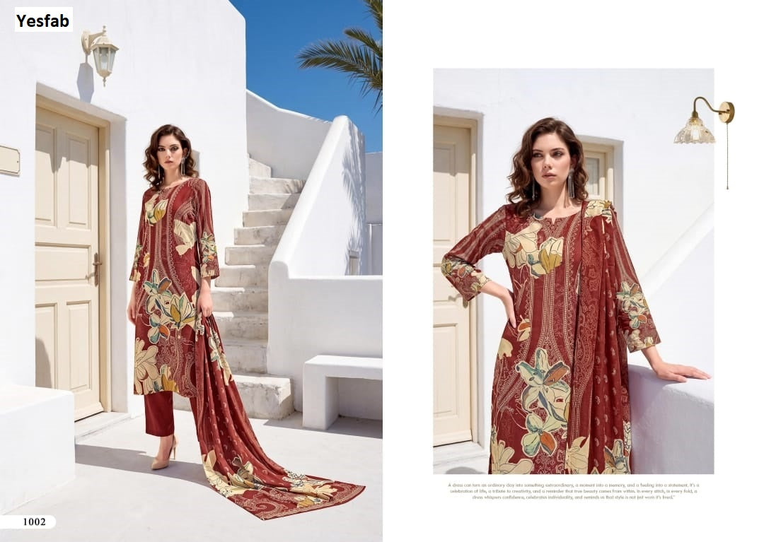 Sahar Yesfab Pashmina Suits Wholesaler Gujarat