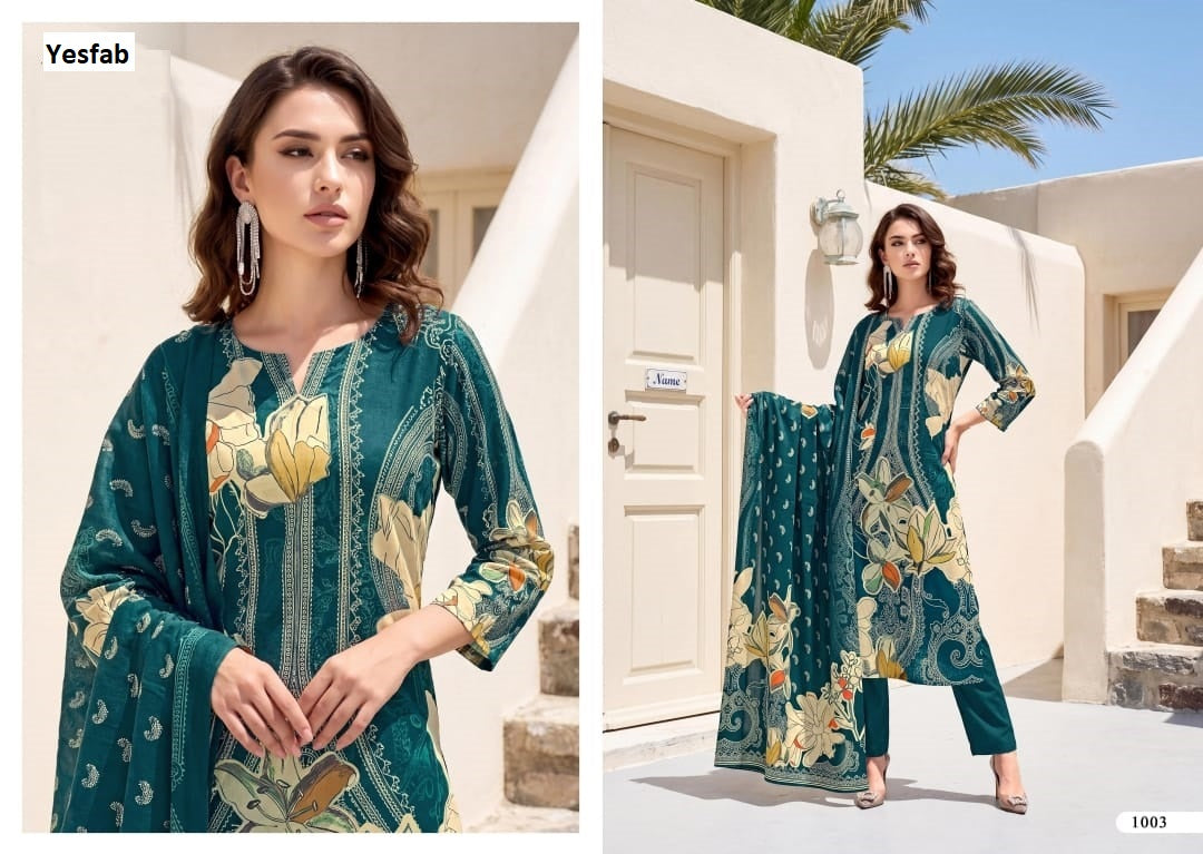 Sahar Yesfab Pashmina Suits Wholesaler Gujarat
