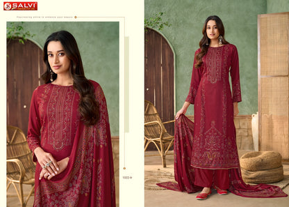 Saheli Code Salvi Fashion Pashmina Suits Wholesale Price