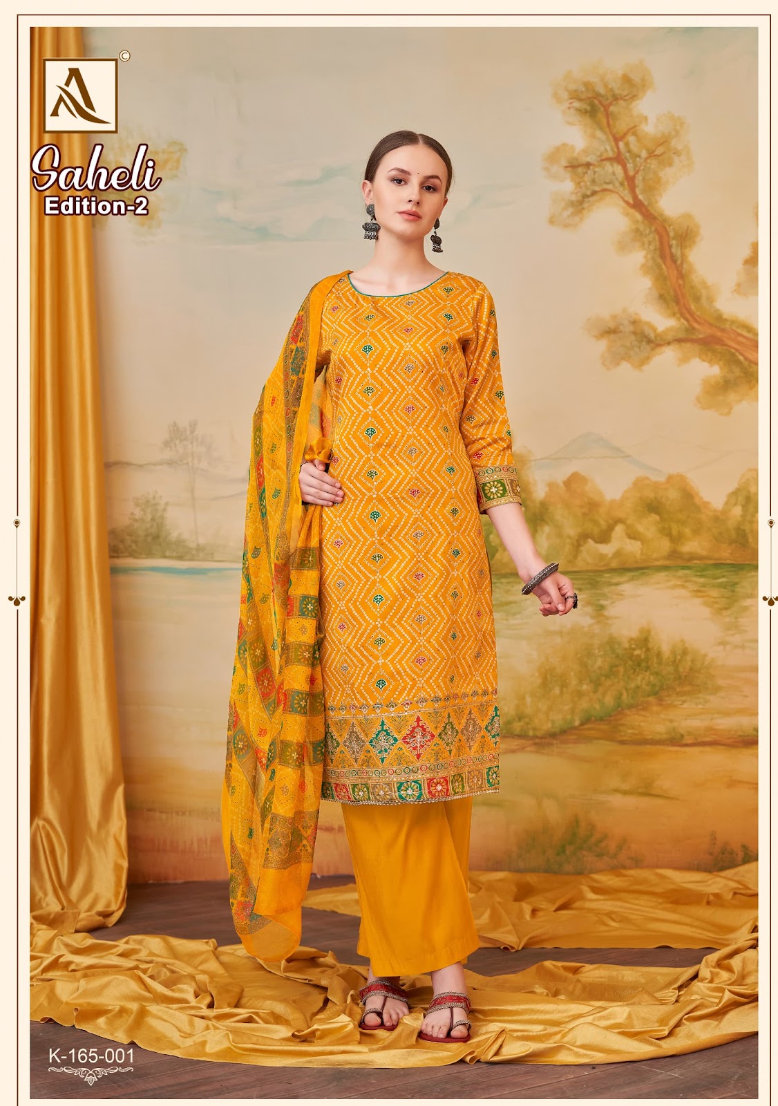 Saheli Edition 2 Alok Zam Karachi Salwar Suits Manufacturer Ahmedabad