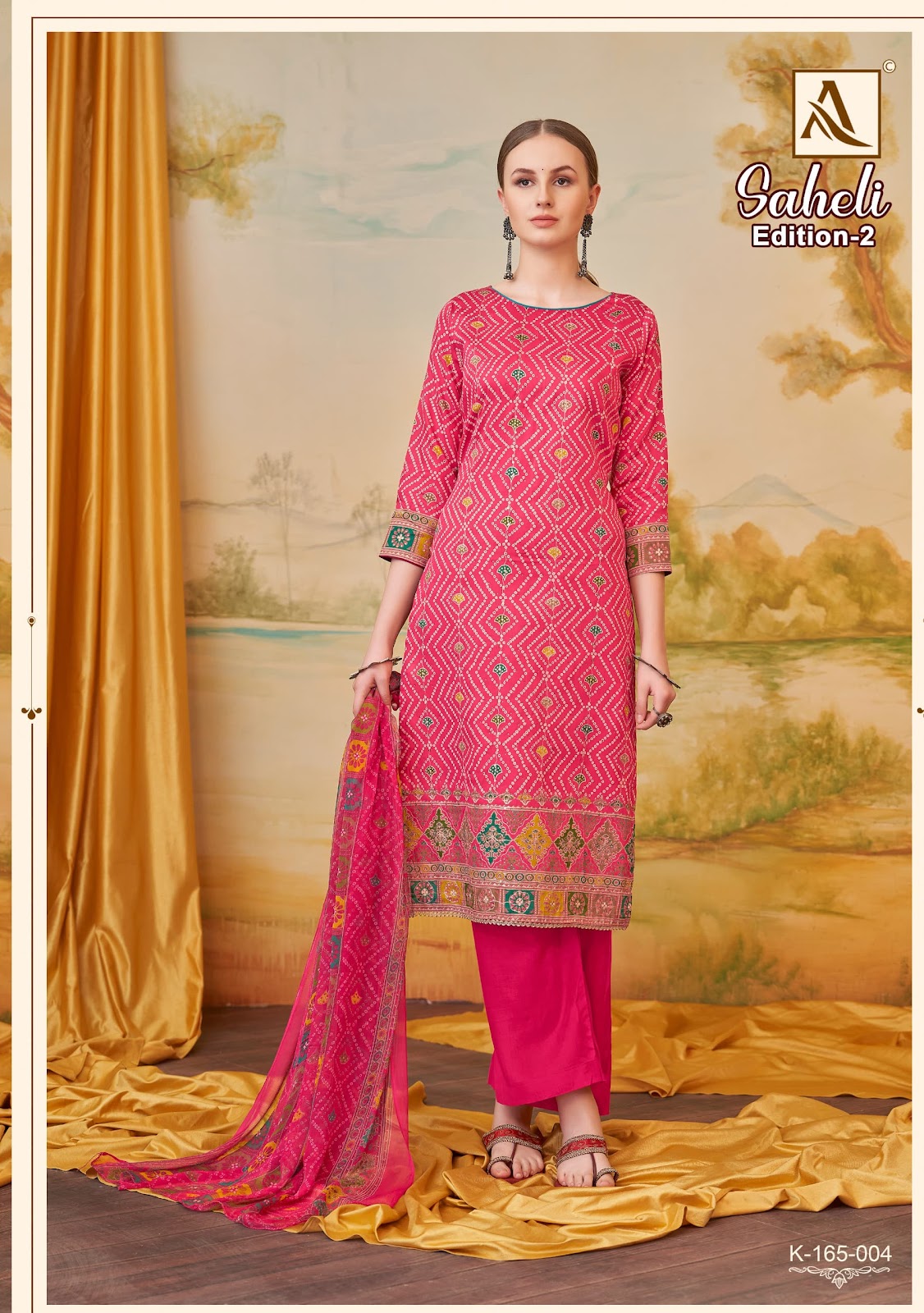 Saheli Edition 2 Alok Zam Karachi Salwar Suits Manufacturer Ahmedabad