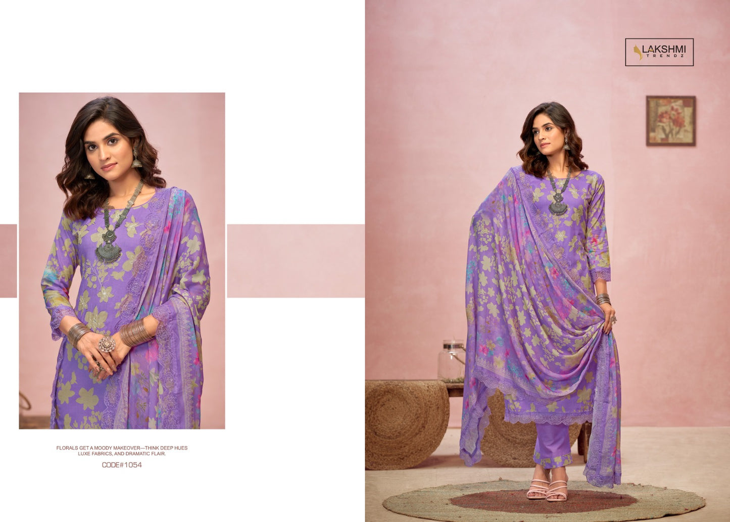 Saheli Laxmi Trendz Lawn Cotton Pant Style Suits Wholesaler Gujarat
