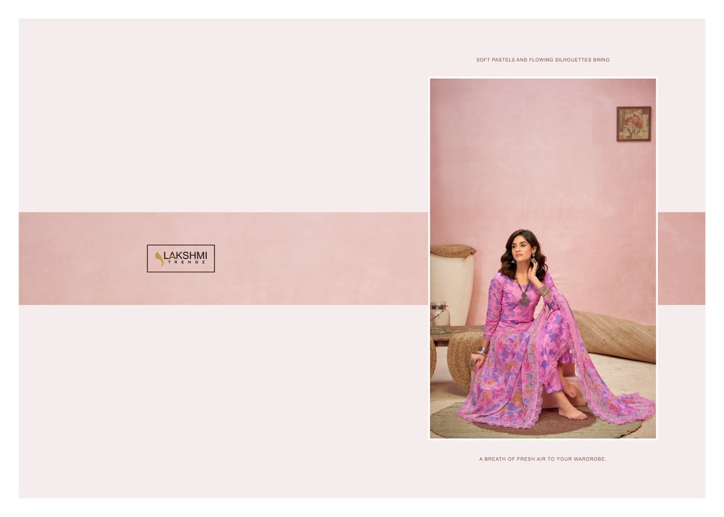 Saheli Laxmi Trendz Lawn Cotton Pant Style Suits Wholesaler Gujarat
