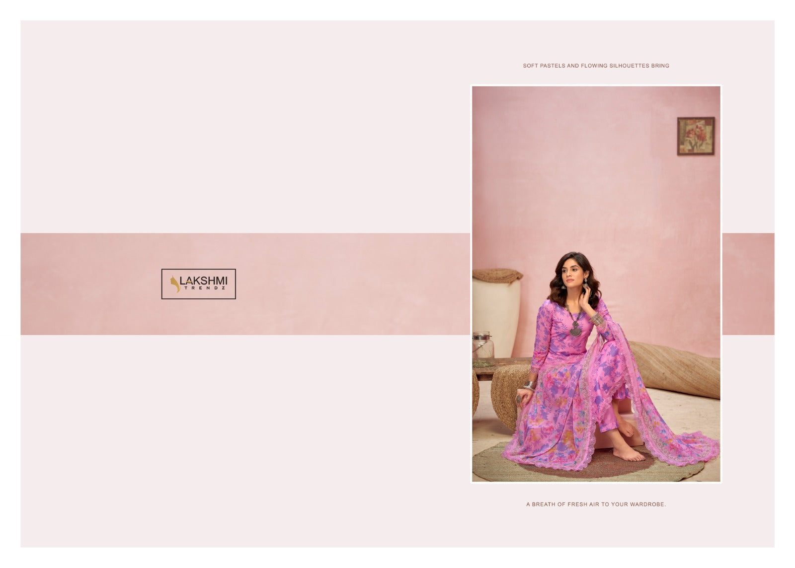 Saheli Laxmi Trendz Lawn Cotton Pant Style Suits Wholesaler Gujarat
