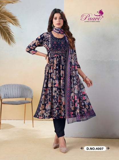 Saheli Paavi Portion Readymade Pant Style Suits Wholesale Price