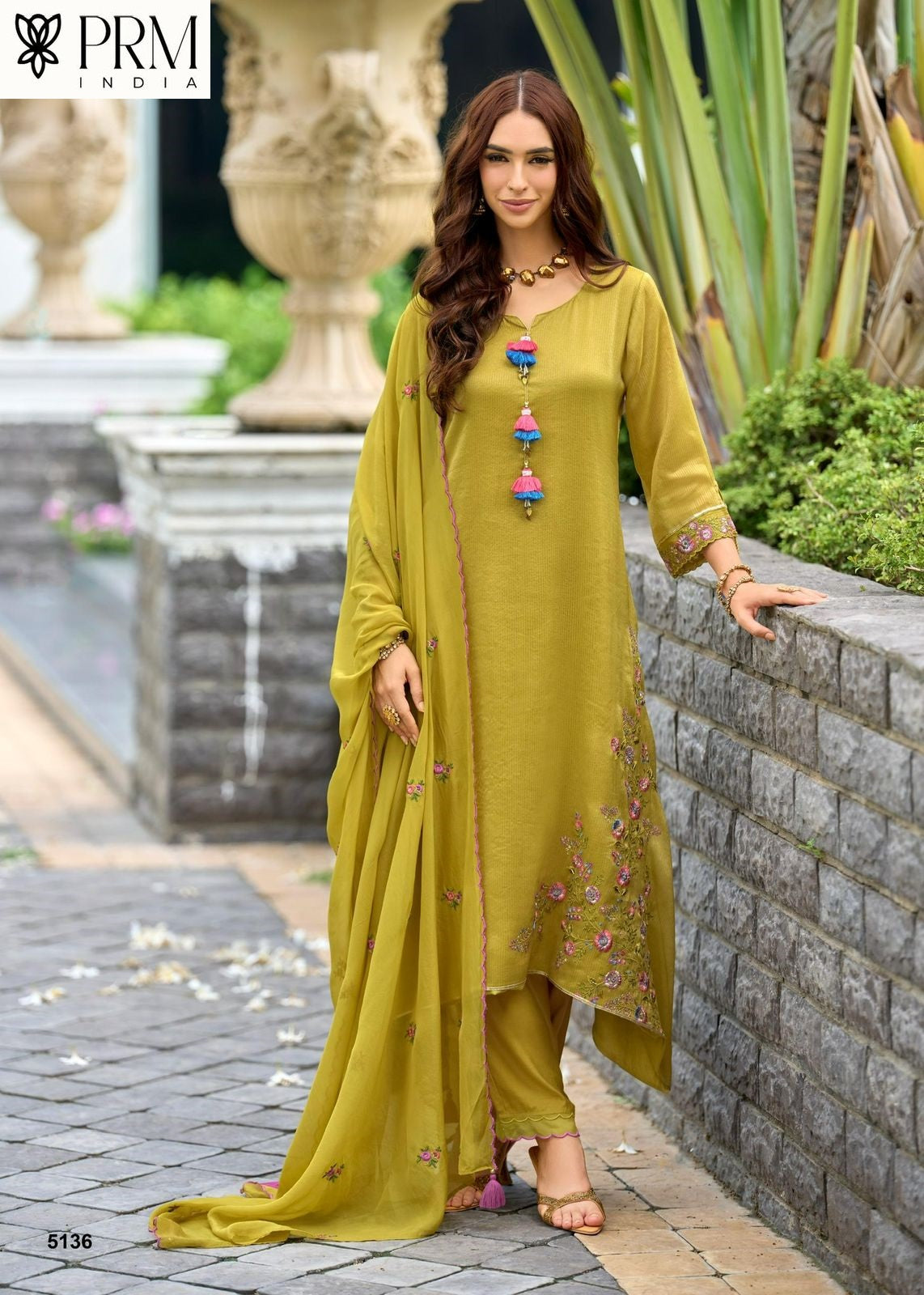 Saheli Prm India Russian Silk Readymade Pant Style Suits Wholesale