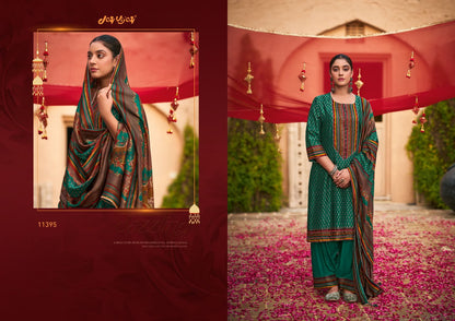 Saheli Sang Jay Vijay Bemberg Silk Plazzo Style Suits Manufacturer Ahmedabad