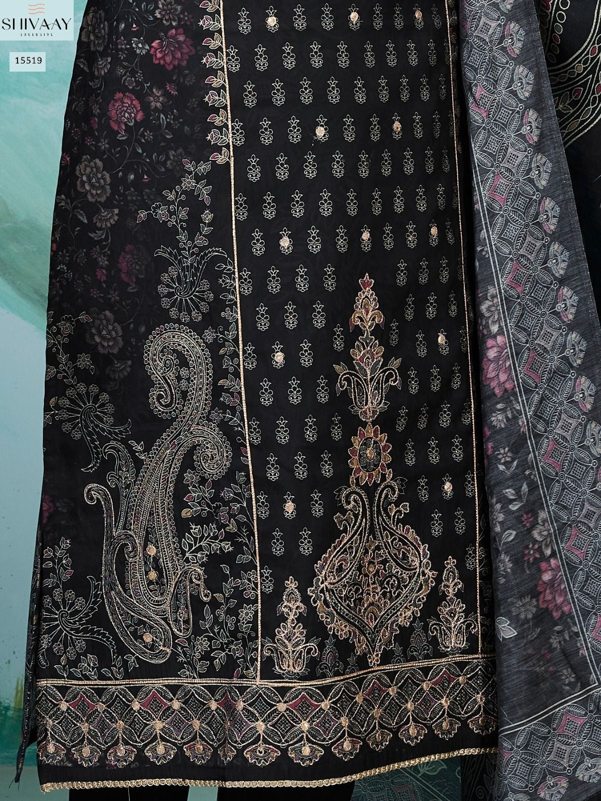 Saheli Shivaay Pure Muslin Pant Style Suits Manufacturer Ahmedabad