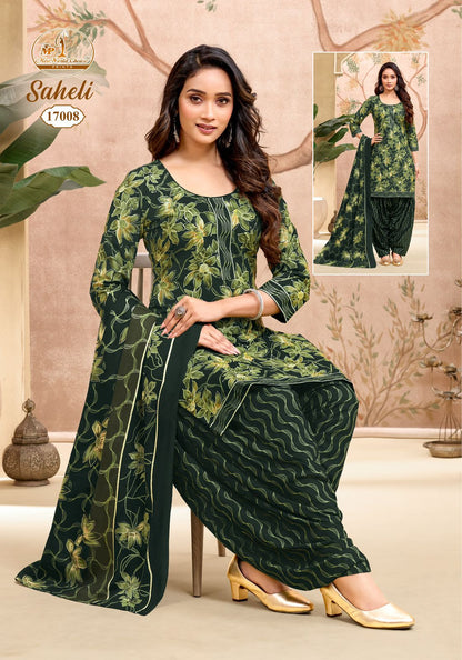 Saheli Vol 17 Miss World Choice Cotton Dress Material Wholesaler Ahmedabad