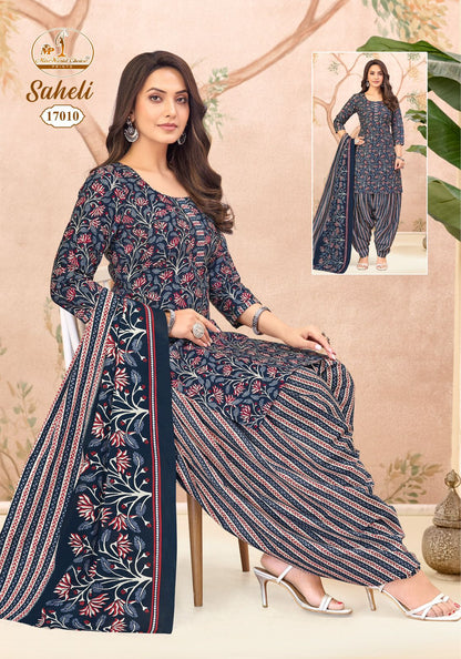 Saheli Vol 17 Miss World Choice Cotton Dress Material Wholesaler Ahmedabad