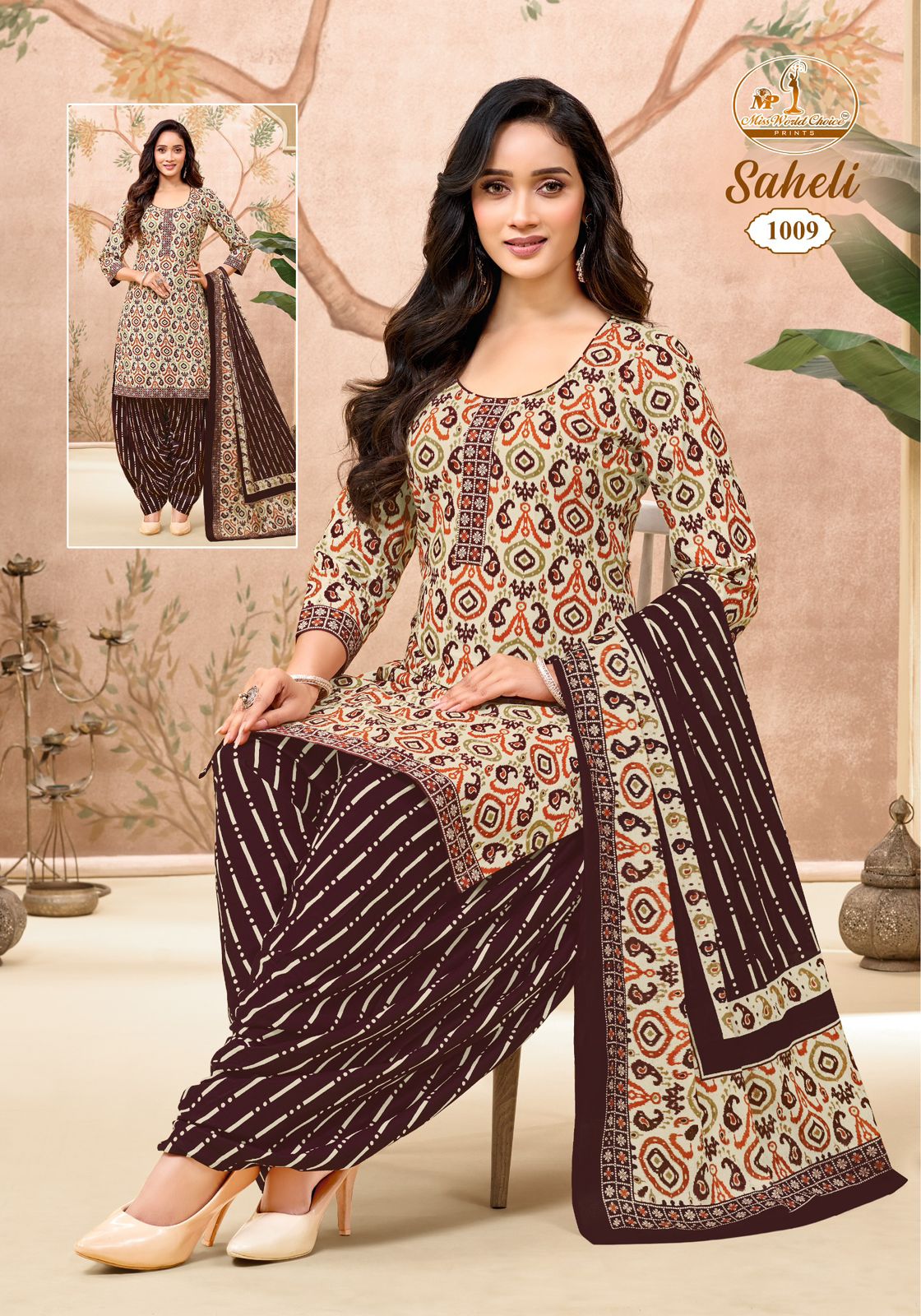 Saheli Vol 17 Miss World Choice Cotton Dress Material Wholesaler Ahmedabad