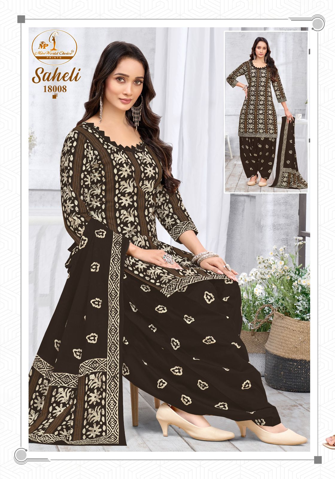 Saheli Vol 18 Miss World Choice Readymade Cotton Patiyala Suits Exporter India