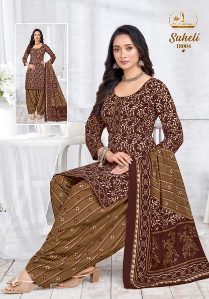Saheli Vol 18 Miss World Choice Readymade Cotton Patiyala Suits Exporter India