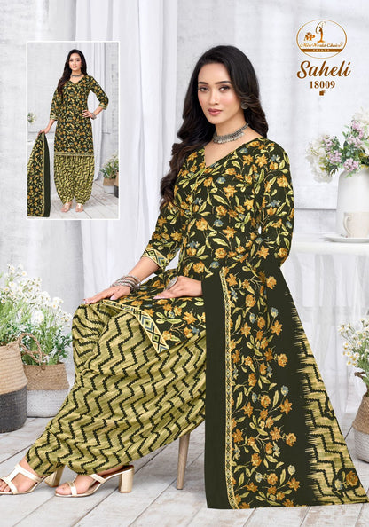 Saheli Vol 18 Miss World Choice Readymade Cotton Patiyala Suits Exporter India