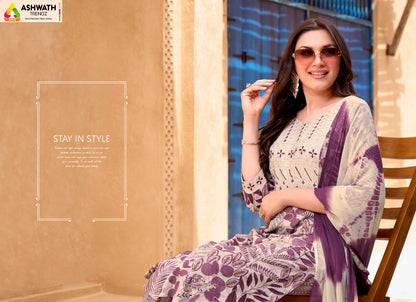 Saheli Vol 2 Ashwath Rayon Readymade Pant Style Suits Wholesaler Gujarat
