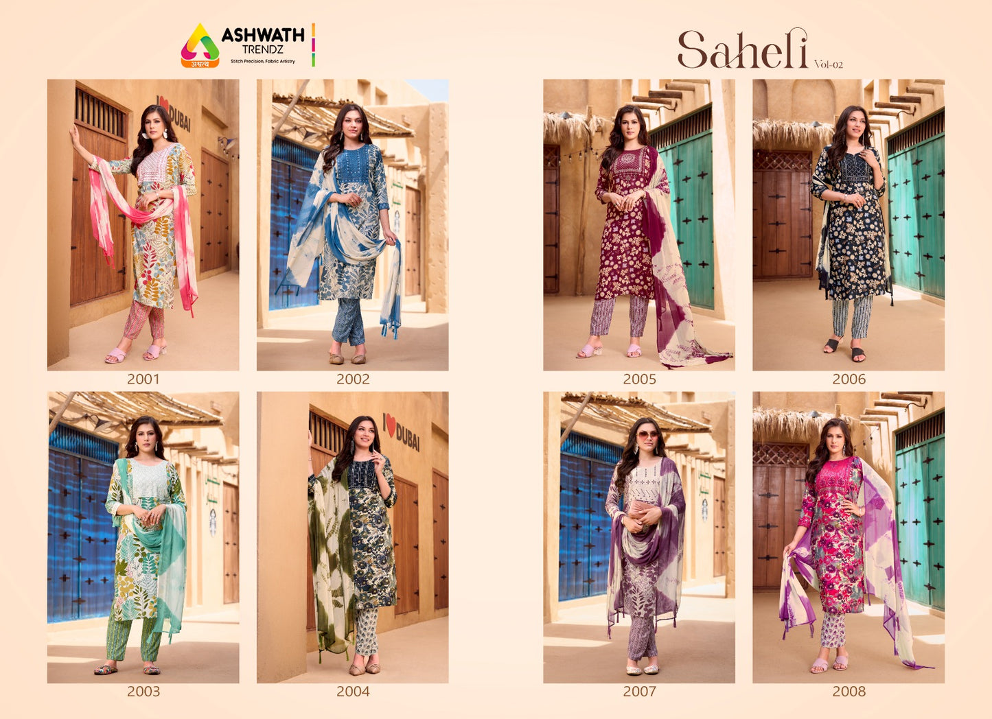 Saheli Vol 2 Ashwath Rayon Readymade Pant Style Suits Wholesaler Gujarat