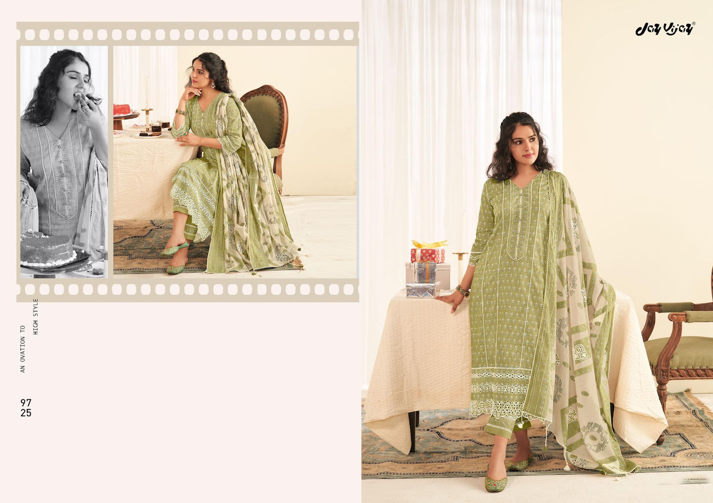 Saheliya Jay Vijay Cotton Pant Style Suits Manufacturer Ahmedabad