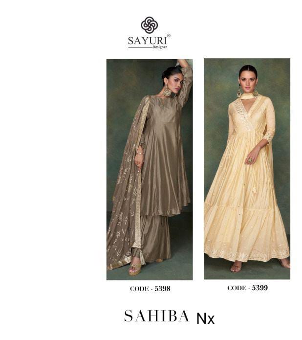Sahiba Nx Sayuri Silk Indo Western Pair Supplier Ahmedabad