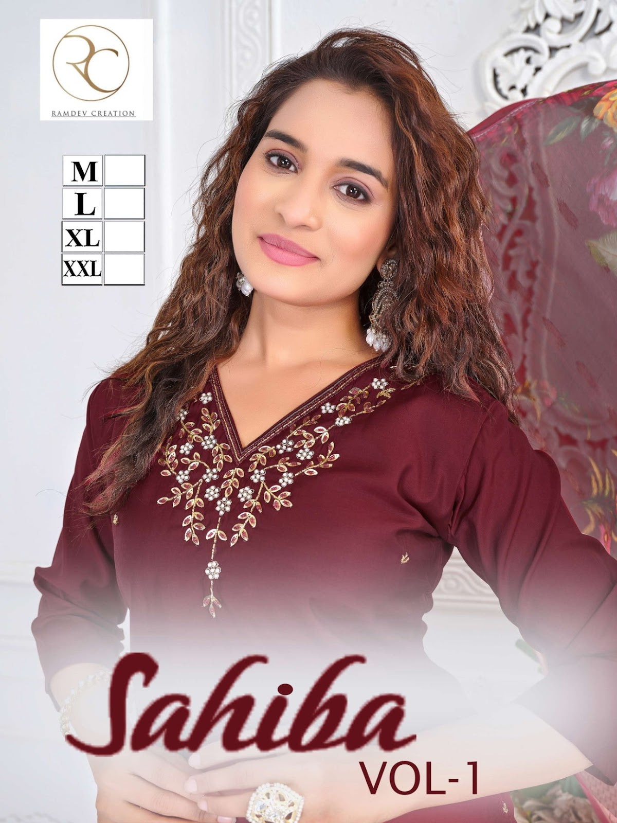 Sahiba Vol 1 Ramdev Creation Roman Silk Readymade Pant Style Suits Exporter Ahmedabad