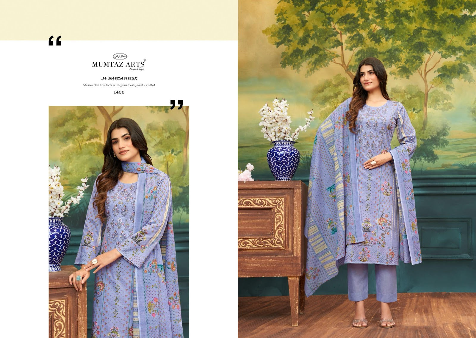 Sahira Mumtaz Arts Lawn Karachi Salwar Suits Exporter