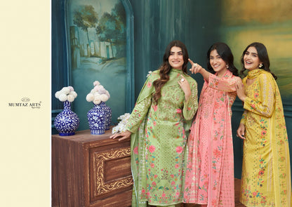 Sahira Mumtaz Arts Lawn Karachi Salwar Suits Exporter