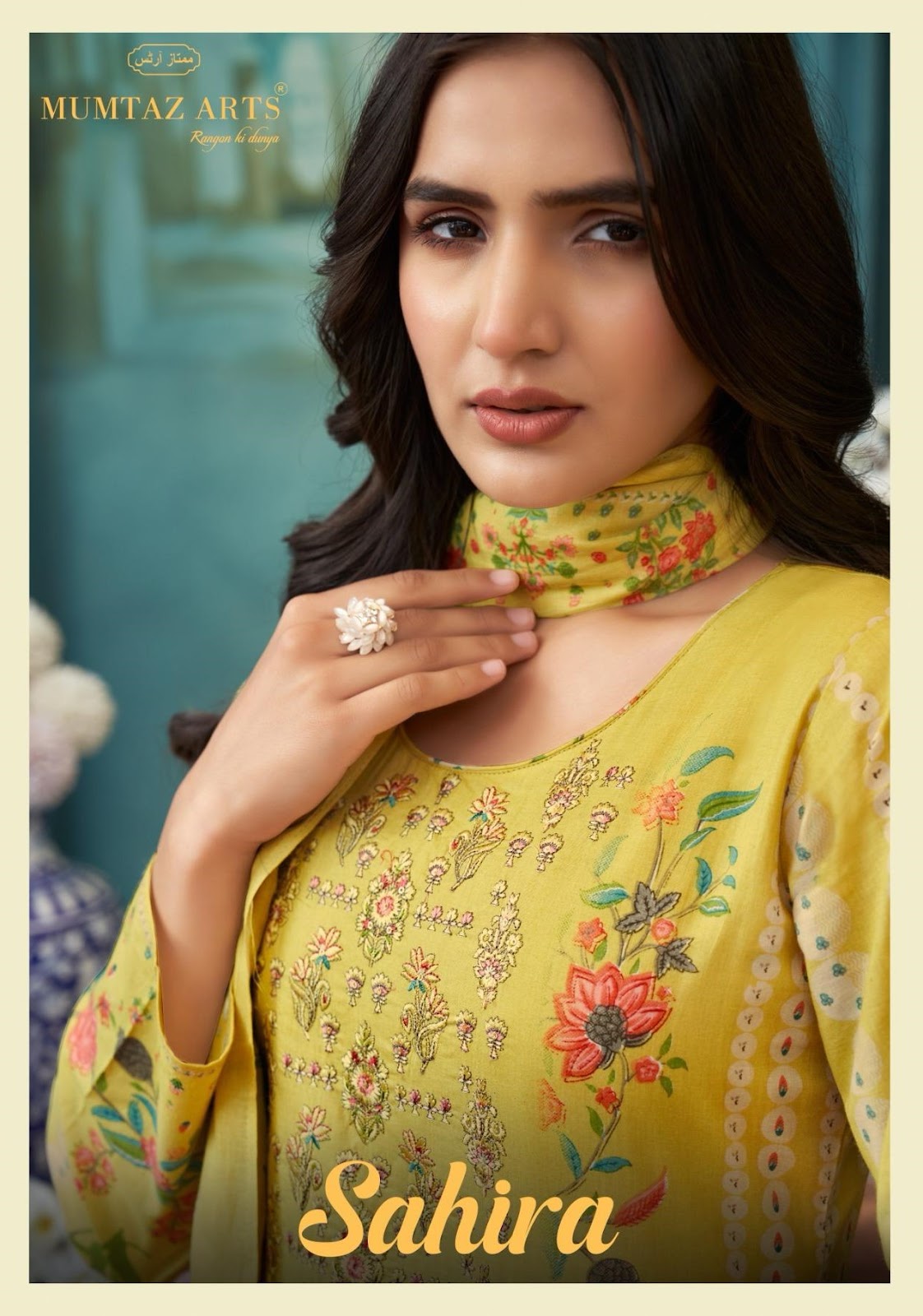 Sahira Mumtaz Arts Lawn Karachi Salwar Suits Exporter