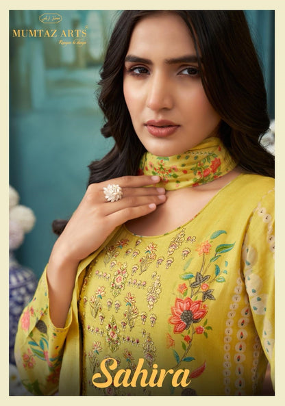 Sahira Mumtaz Arts Lawn Karachi Salwar Suits Exporter
