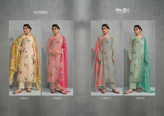 Sahira Omtex Cotton Silk Pant Style Suits Wholesale