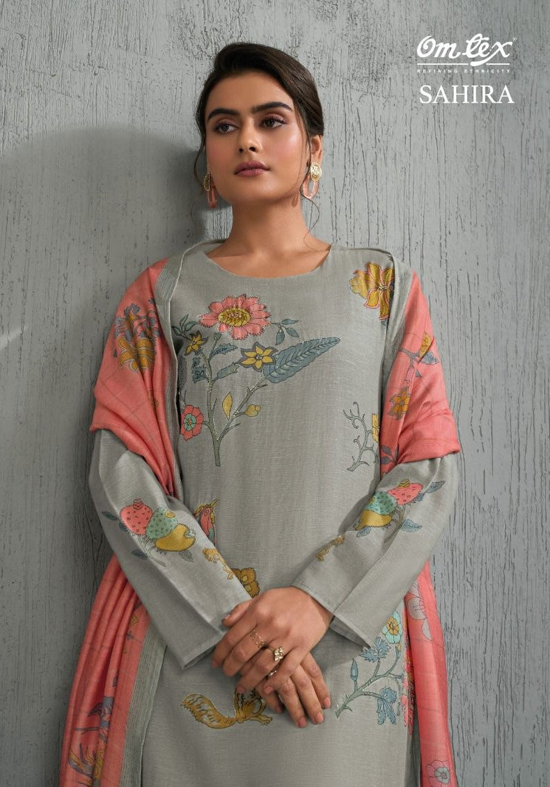 Sahira Omtex Cotton Silk Pant Style Suits Wholesale