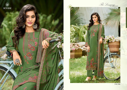 Sahira Silk Sunrise Silk Pant Style Suits Exporter