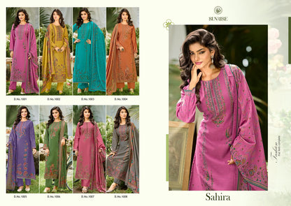 Sahira Silk Sunrise Silk Pant Style Suits Exporter
