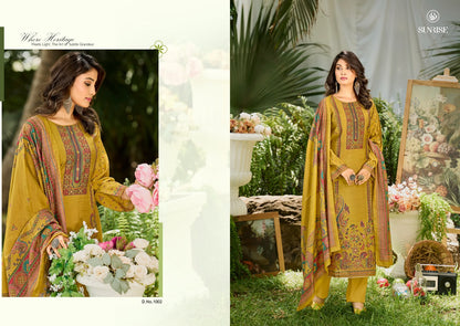 Sahira Silk Sunrise Silk Pant Style Suits Exporter