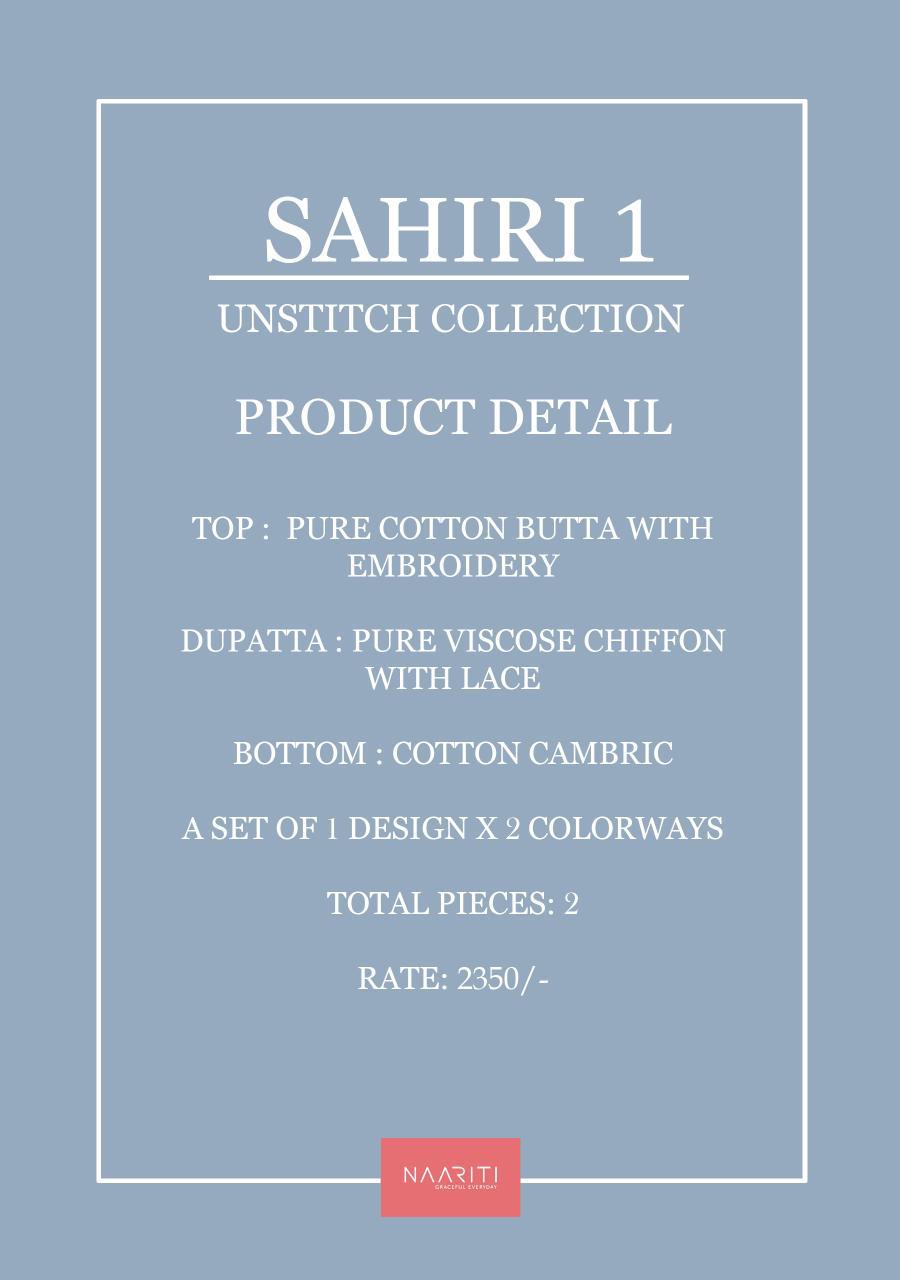 Sahiri 1 Naariti Cotton Salwar Suits Supplier Ahmedabad
