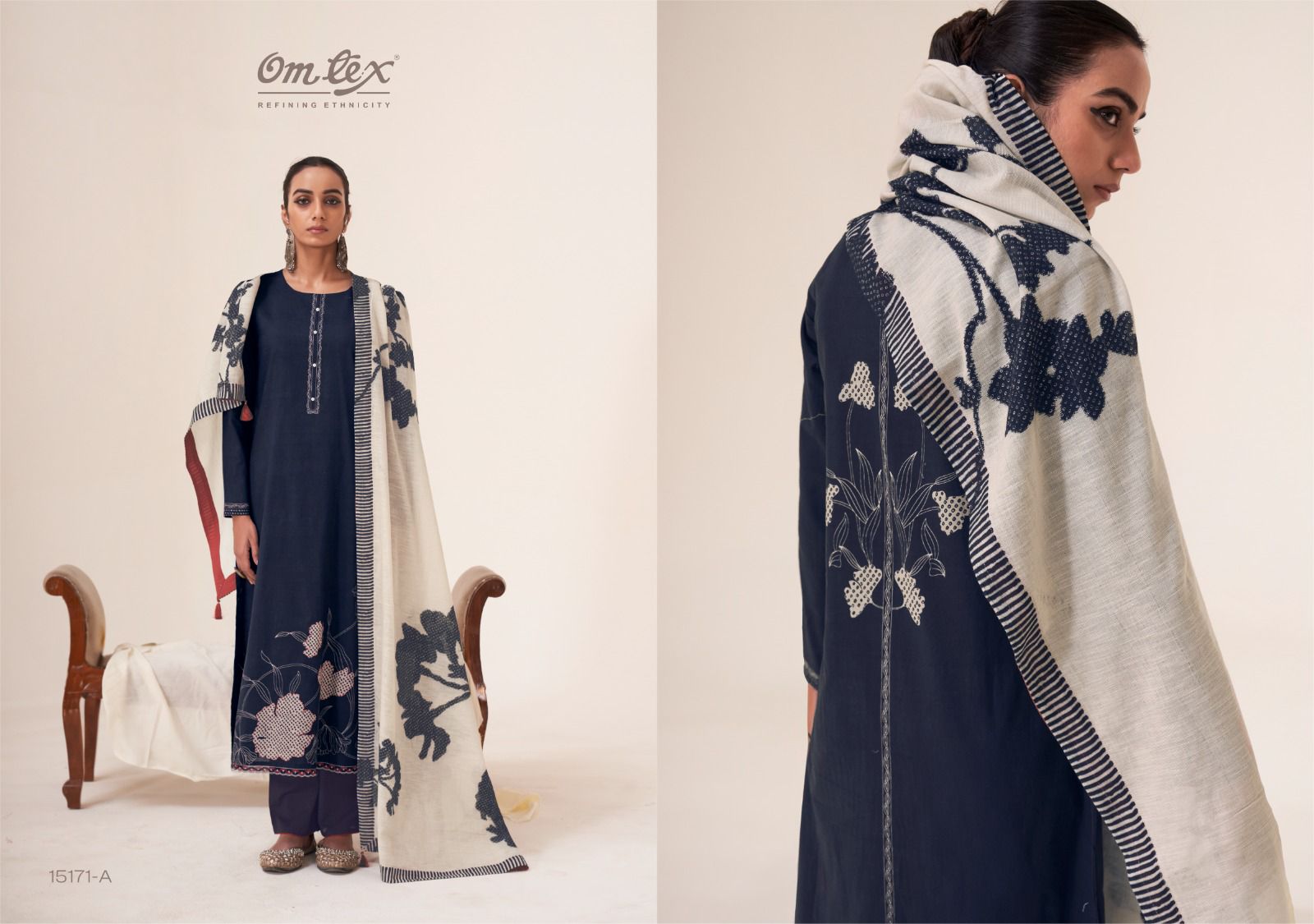 Sahitya Omtex Lawn Cotton Pant Style Suits Wholesale