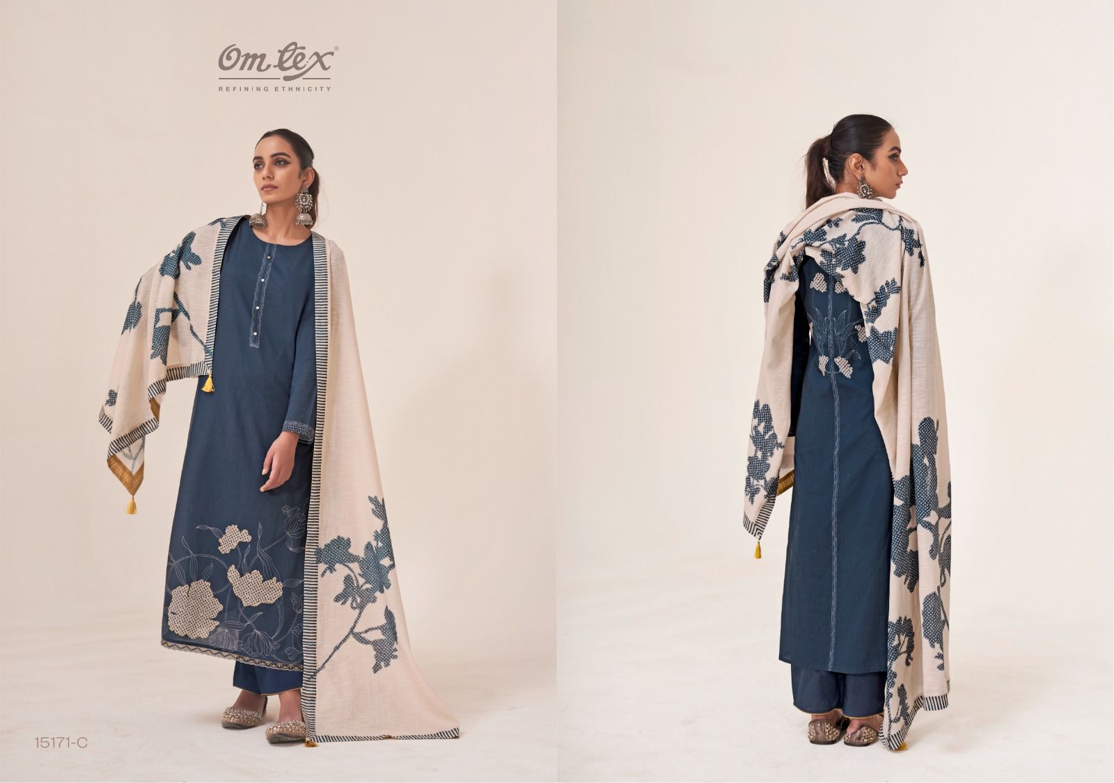 Sahitya Omtex Lawn Cotton Pant Style Suits Wholesale