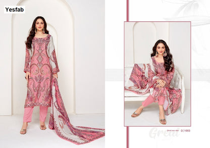 Sahjvi Yesfab Slub Plazzo Style Suits Wholesaler Ahmedabad