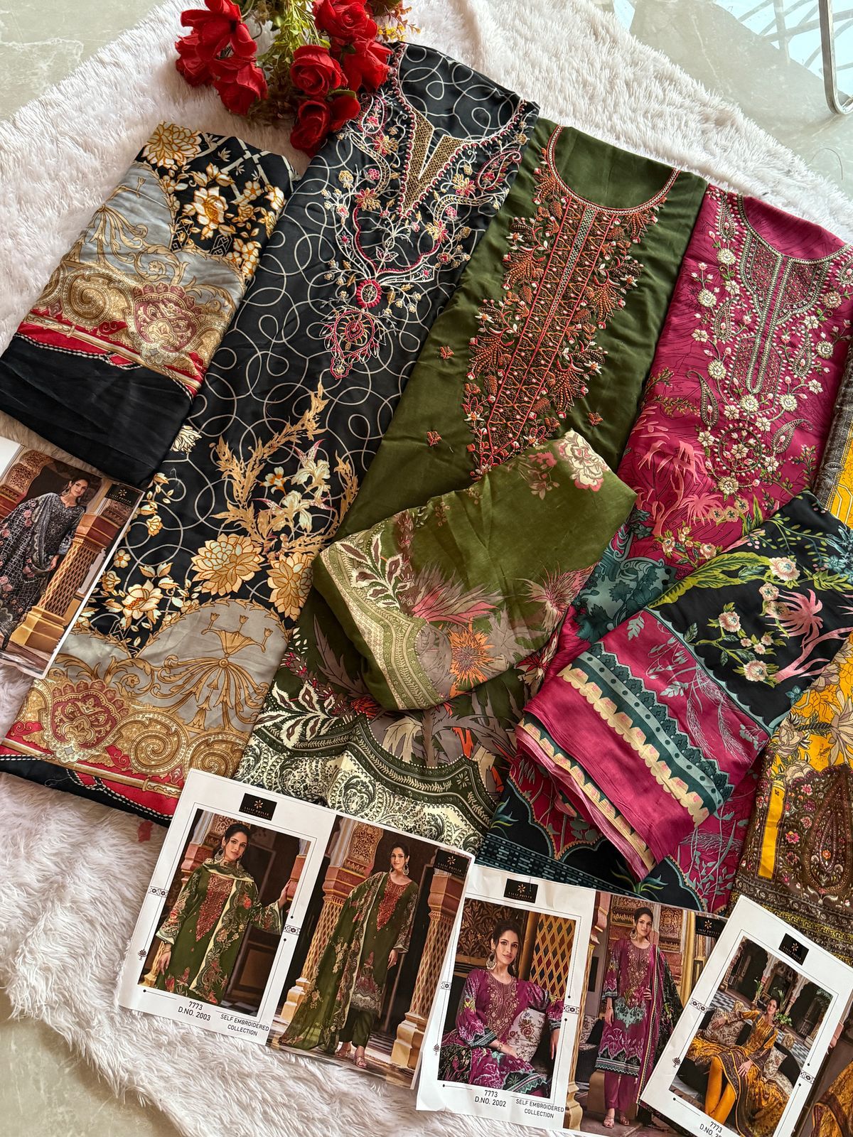 Sahnaz Vol 1 Aaliz Prints Cotton Karachi Salwar Suits Exporter Gujarat