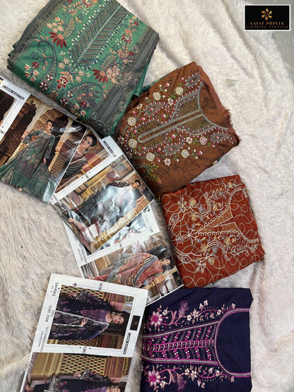 Sahnaz Vol 2 Aaliz Prints Cotton Karachi Salwar Suits Exporter Gujarat