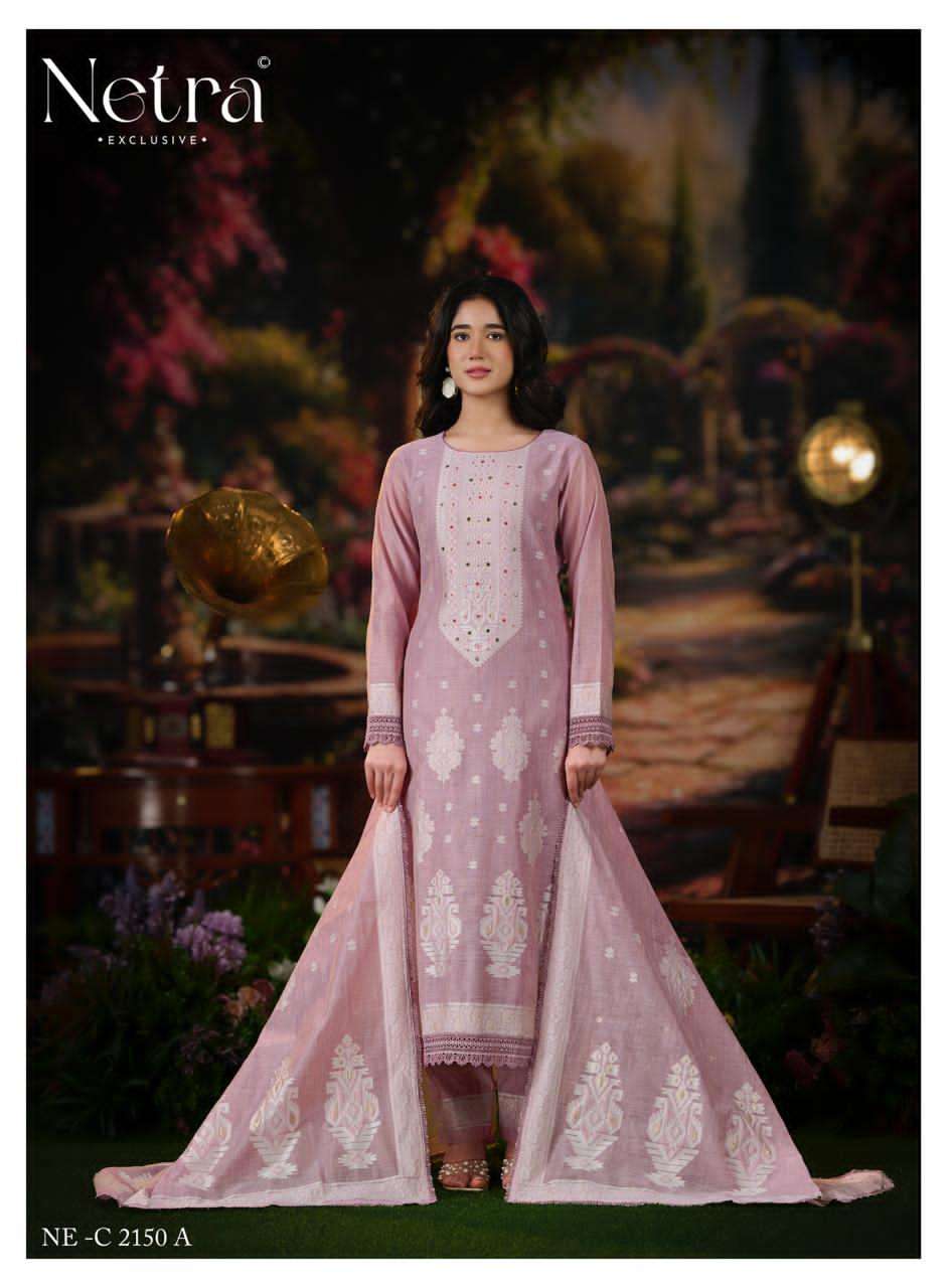 Saiba Netra Pant Style Suits Supplier Ahmedabad