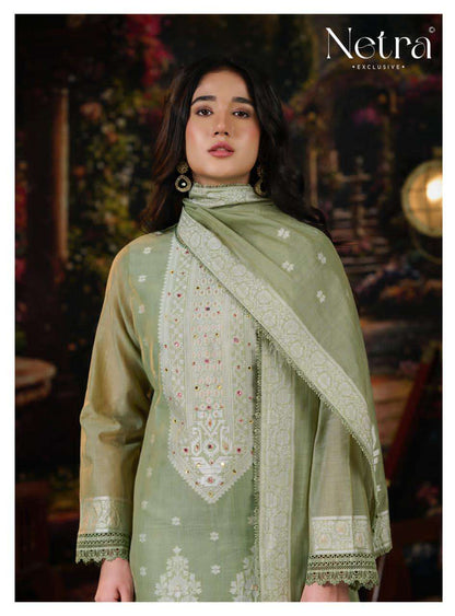 Saiba Netra Pant Style Suits Supplier Ahmedabad