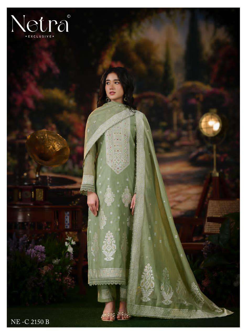 Saiba Netra Pant Style Suits Supplier Ahmedabad