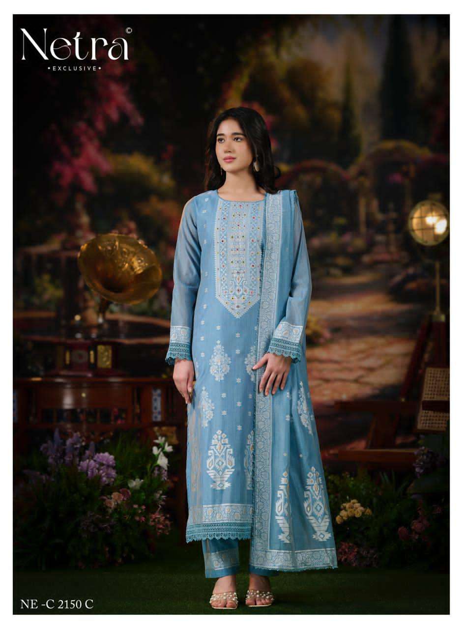 Saiba Netra Pant Style Suits Supplier Ahmedabad