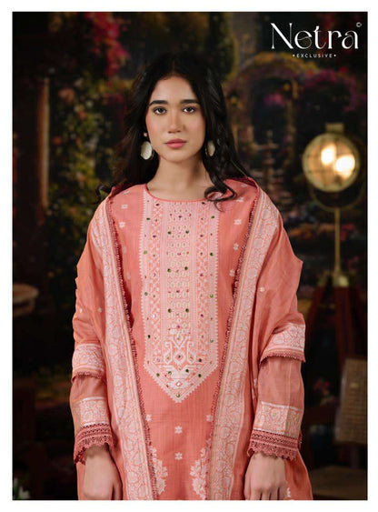 Saiba Netra Pant Style Suits Supplier Ahmedabad
