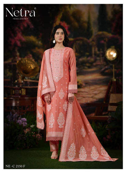 Saiba Netra Pant Style Suits Supplier Ahmedabad