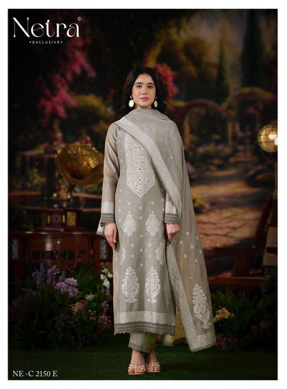 Saiba Netra Pant Style Suits Supplier Ahmedabad