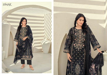 Saima Vol 12 Simar Cotton Karachi Salwar Suits Wholesaler Ahmedabad