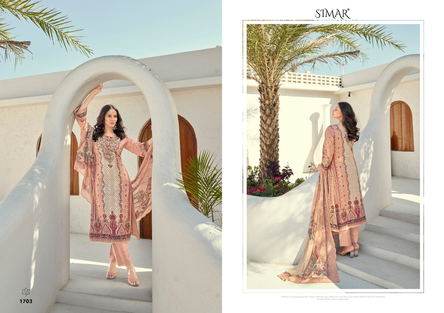 Saima Vol 12 Simar Cotton Karachi Salwar Suits Wholesaler Ahmedabad