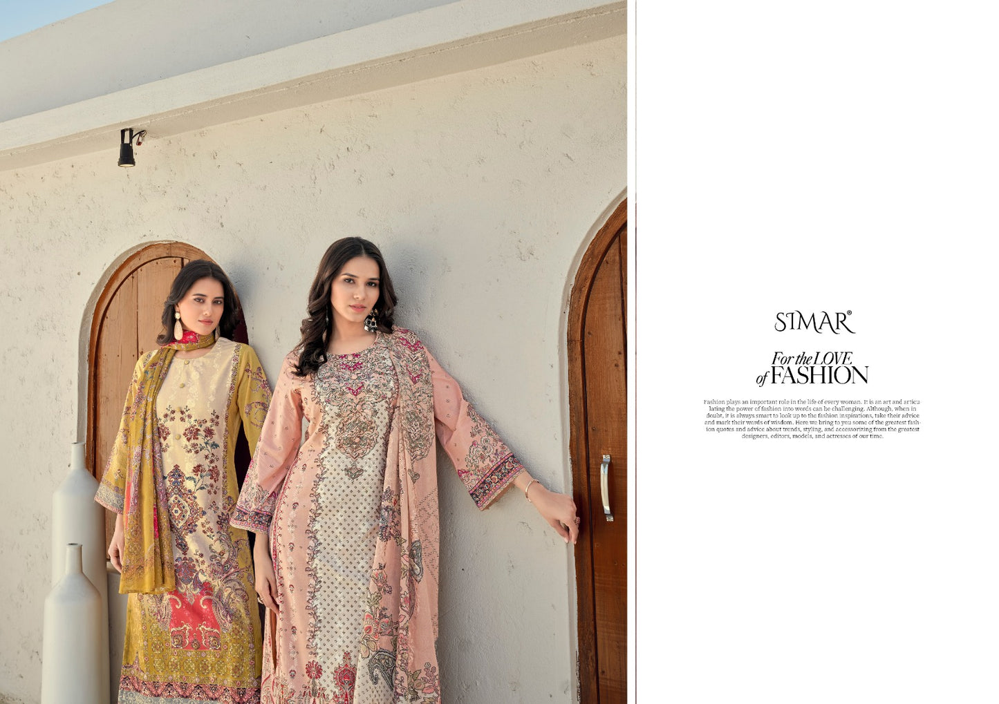 Saima Vol 12 Simar Cotton Karachi Salwar Suits Wholesaler Ahmedabad