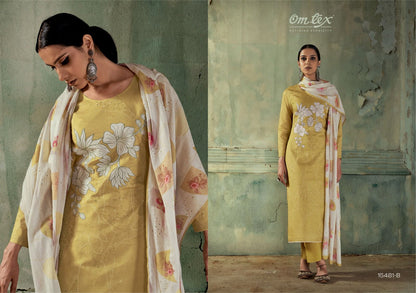 Saina Omtex Lawn Cotton Pakistani Salwar Suits Supplier Gujarat